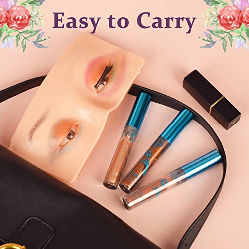 JimKing 3D Silicone Makeup Practice Face for Eyelash Extensions