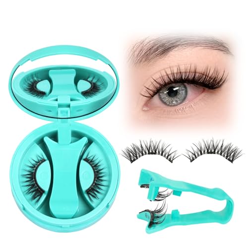 Veleasha Magnetic Eyelashes with Applicator Cat Eye Wispy