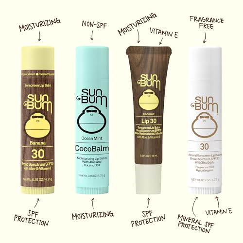 Sun Bum Wild Strawberry Cocobalm Hydrating Lip Balm Stick 0.15 oz - Pack of 1