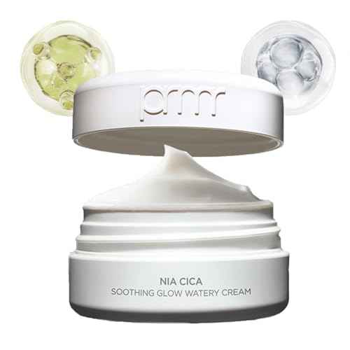 PRIMERA PRMR Niacinamide Cica + B5 Cream ?Face Moisturizer with Hyaluronic Acid and Centella, skin barrier repair, korean moisutrizer with panthenol, Redness relief and hydrating, 1.01 Fl Oz