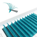CoMango Colored Lash Extensions C Curl 8-14mm Mixed Tray