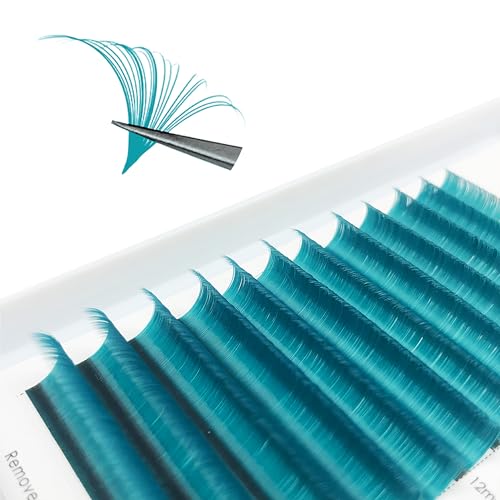 CoMango Colored Lash Extensions C Curl 8-14mm Mixed Tray