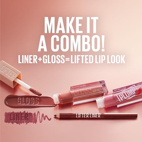Maybelline Lifter Gloss Ice – Hydrating Lip Gloss, 0.18 oz