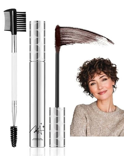Brown Mascara for Older Women 60+ Waterproof & Volumizing
