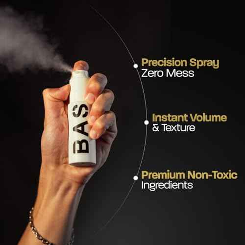 Based Bodyworks Hair Texturizing Powder, Lightweight & Volumizing Styling Powder with Matte Finish, Add Texture with Medium Hold, Best for Short to Medium Hair, (1.69oz Bottle, Pack of 1)