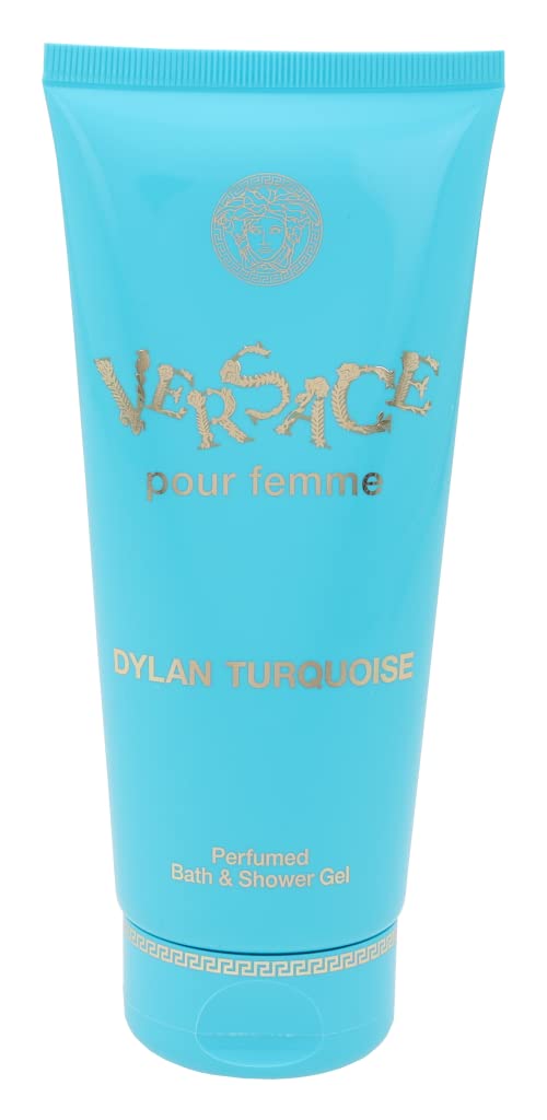 Versace Pour Femme Dylan Turquoise Shower Gel, 6.7 Ounce