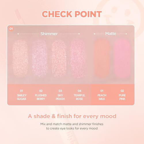 lilybyred Smiley Eye Blending Stick - Creamy Shimmer Eyeshadow