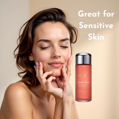 Lavien Deep Hydration Facial Toner - Kombu Biome Triple Hydration and Nourishment - Brightening and Wrinkle Improvement - 5.97 Fl Oz. (150ml) Bottle
