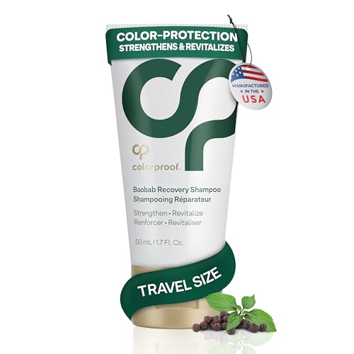 Colorproof Baobab Recovery Shampoo for Damaged Color-Treated Hair, Strengthens & Repairs, Sulfate-Free, Vegan