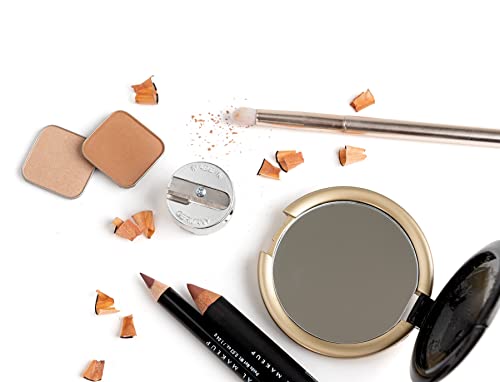 Sun's Out Beauty Dual Precision Cosmetic Pencil Sharpener for Eye & Lip Liners