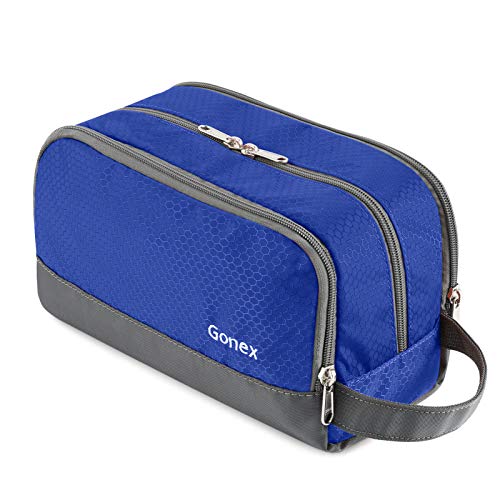 Gonex Travel Toiletry Bag - Water-Resistant Nylon Organizer