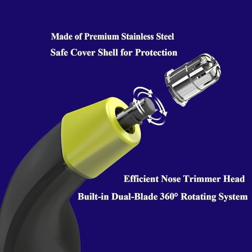 Nose Hair Trimmer Replacement Heads for Philips OneBlade QP Series