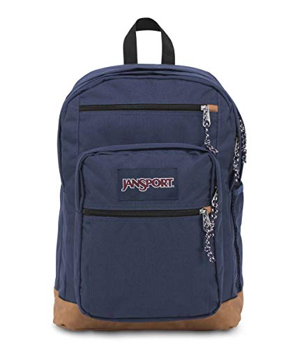 JanSport Cool Student Backpack with 15-Inch Laptop Sleeve - Navy