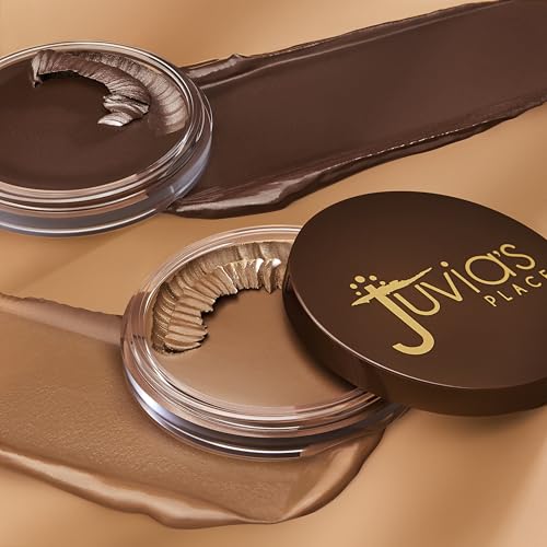 Juvia's Place Bronzed Cream Bronzer - Espresso - Smooth Cream Bronzer Pot for Sun-Kissed Glow & Warmth, Buildable & Blendable Makeup Contour with Long-Lasting Matte Shimmer Finish, Highly Pigmented