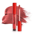 Scarlet Kiss Sheer Transparent Sparkle Lip Gloss for Women - Hydrating, Vitamin E Infused - Smooth Application, Clean Formula - Red Sheer Lipgloss, 1 Pack