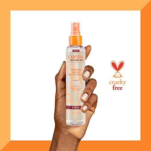 Cantu Thermal Shield Heat Protectant with Shea Butter, 5.1 fl oz (Pack of 3)