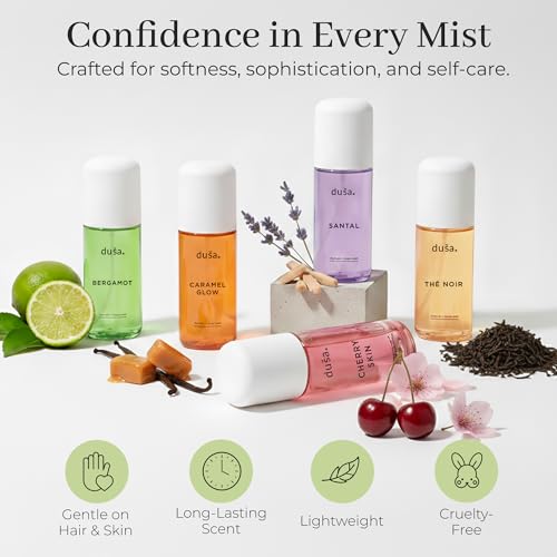 DUSA Bergamot Hair & Body Perfume Mist for Women - Long Lasting 100ml