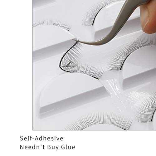 30 Pairs Practice Lash Extensions Training Strips 8mm