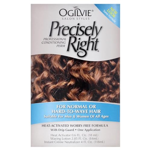 Ogilvie Salon Styles Professional Perm Kit for Home Use