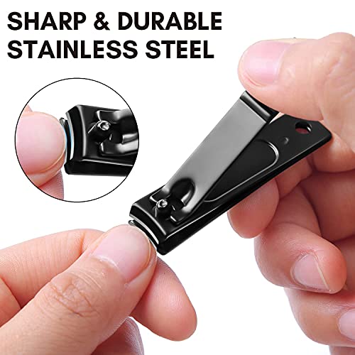 FAMILIFE Manicure Pedicure Kit Professional Nail Clippers Set Men and Women 12 Pcs and 16pcs Grooming Kit Gifts for Men