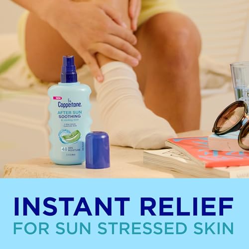 Coppertone After Sun Mist 6.7 oz - Cooling Hydration with Aloe Vera