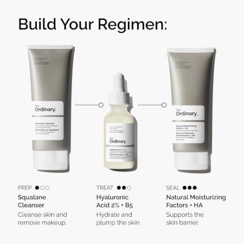 The Ordinary Hyaluronic Acid 2% + B5 Serum for Deep Hydration & Skin Plumping