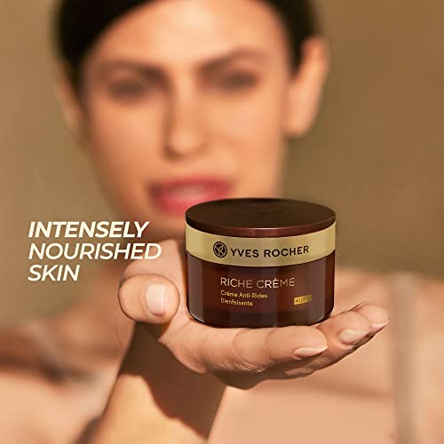 Yves Rocher Comforting Anti-Wrinkle Riche Cr?me (Night) | Soften & Smooth Skin | 1.7 fl oz