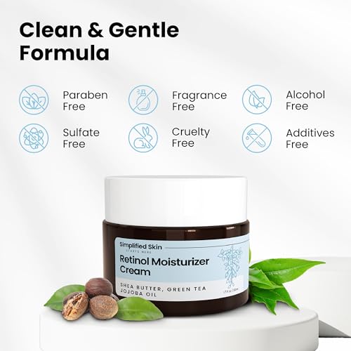 Retinol Cream for Face (3-Pack) ? 2.5% Retinol Moisturizer for Fine Lines, Firming & Collagen Boost ? Anti-Aging Night Wrinkle Cream with Hyaluronic Acid ? 1.7 Oz