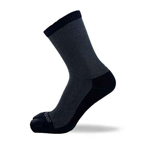 Zensah Bunion Ease Sock - Corrector Relief Sock for Bunions Women and Men - Toe Separator Sock Design
