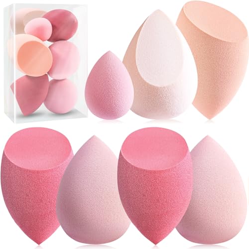 Foonbe Makeup Sponge Set, 7 Pcs - Latex Free Beauty Blender