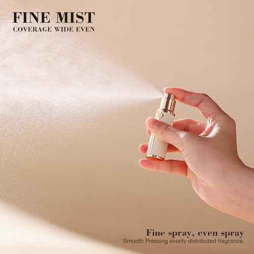 Travel Refillable Perfume Bottle, Leak-proof 5ml Atomizer, Portable Luxurious Pocket Perfume Dispenser Pump Transfer Tool for Women Men Travel Accessories.