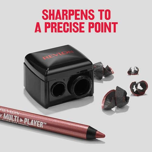 Revlon Universal Points Makeup Sharpener - Pack of 1, Black