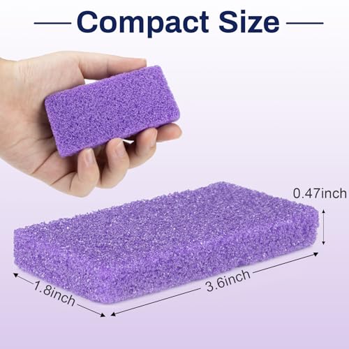 20 Pack Small Pumice Stones for Feet - Exfoliating Foot Callus Remover