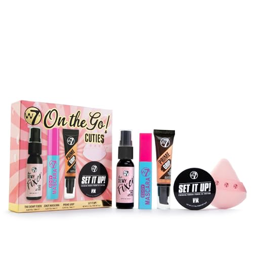 W7 On the Go Cuties Mini Makeup Set - Travel Size Essentials