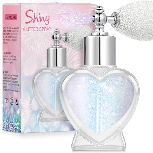 Body & Hair Glitter Spray - Sparkling Pink Shimmer Powder