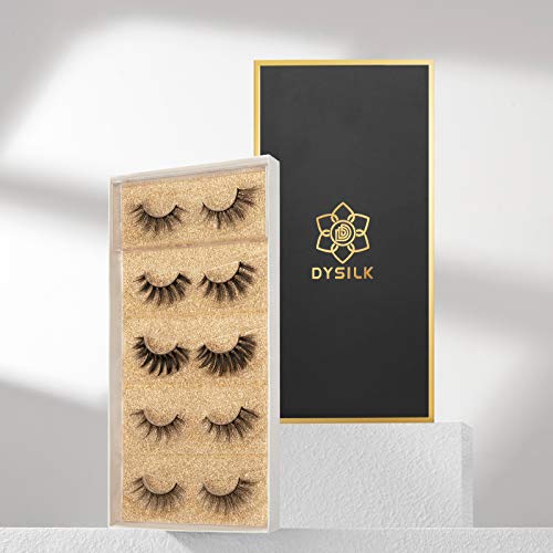 DYSILK Mink Lashes Natural Look Falscara Eyelashes Kit