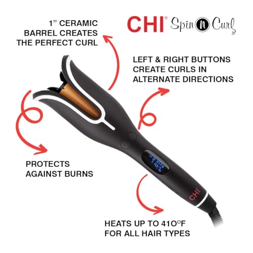 CHI Spin N Curl 1" Ceramic Rotating Curling Iron