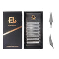 DIY Eyelash Extensions Kit with Glue & Tweezers