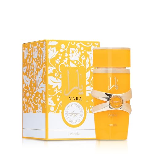 Lattafa Yara Tous Eau de Parfum for Women - Tropical Fruity Perfume, 3.4 oz