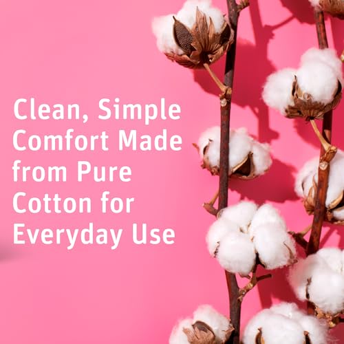 Medline Simply Soft Cotton Rounds 300 Count - Lint-Free