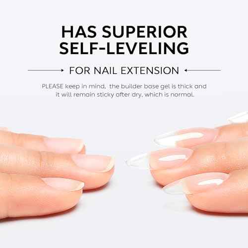AIMEILI Builder Base Clear Sheer Color Gel, Hema Free, Cruelty Free, Vegan, No Need Slip Solution, Soak Off Gel Nail Polish 6pcs X 10ml - Kit Set 36