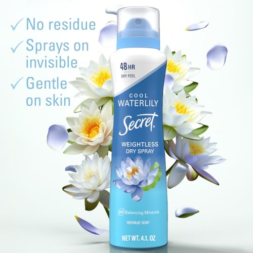 48-Hour Dry Spray Antiperspirant Deodorant for Women - 4.1 oz