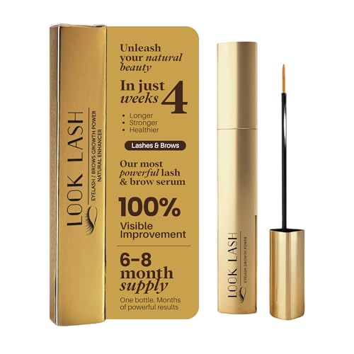 Look Lash Eyelash & Eyebrow Growth Serum – Salt & Paraben Free 5.5 ml