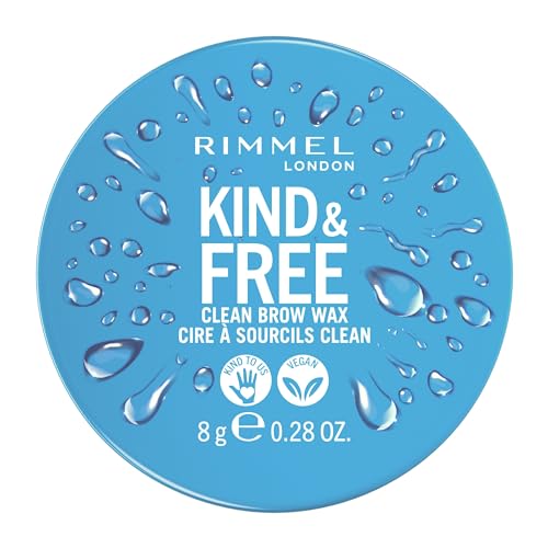 Rimmel Clear Brow Wax – Long-Lasting Hold, No Flaking