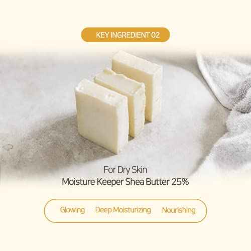 Vegan Bakuchiol Comforting Cream, Gentle Retinol Alternative, 25% Shea Butter, Barrier Strengthening & Hydrating, Dew Drop Texture, 2.7 fl.oz