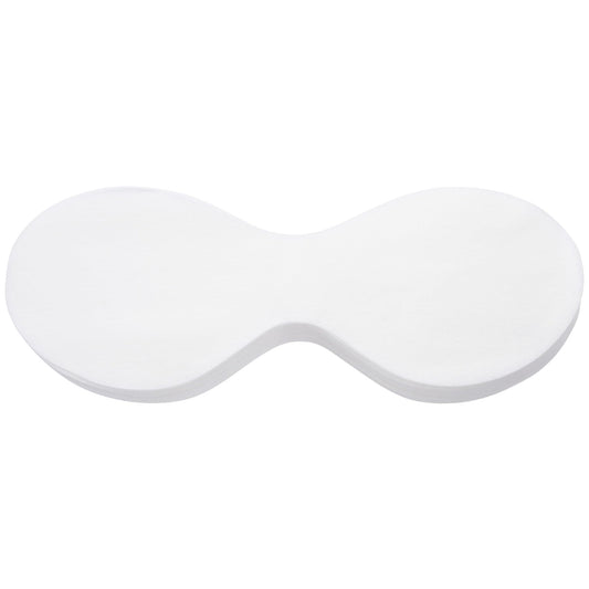 Joez Wonderful 100 Sheets Disposable Non Woven Eye Care, Cotton Paper Facial Eye Pads Spa, DIY Clear Eye Mask Paper Beauty Sheets for Skincare Spa Wrap Moisture Retention