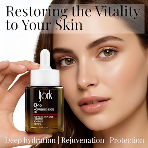 Q-10 Face Oil | 15 in 1 Powerful Anti-Aging Facial Oil with CoQ10, Vitamin C & E | Hydrating, Lightweight Oil for Radiant Skin