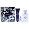 Versace Pour Homme Cologne 3-Piece Gift Set for Men - EDT & Shower Gel