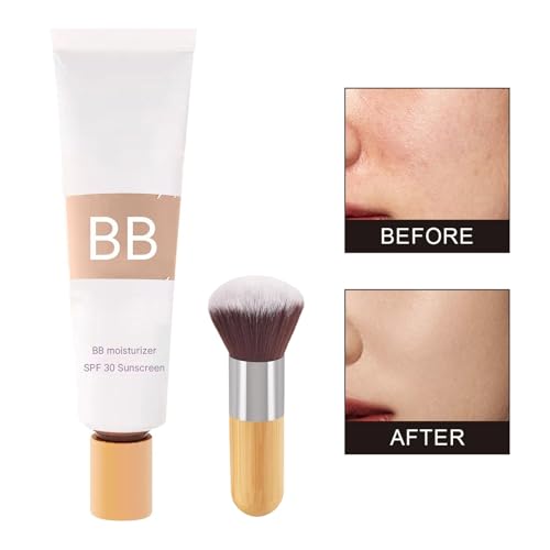 BB Tinted Moisturizer SPF 30 - Lightweight Hydrating Foundation Medium