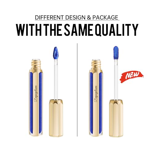 Depuplum Metallic Glitter Lipstick - Waterproof Long Lasting Color